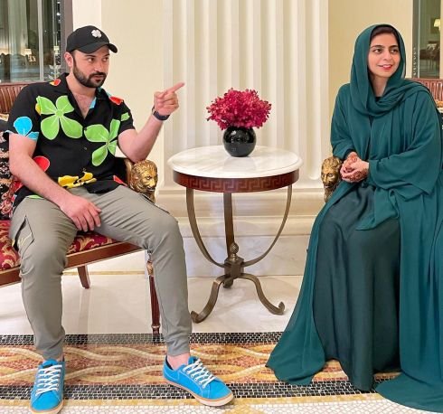 Salwa Mustafa Kamal With Her Husband